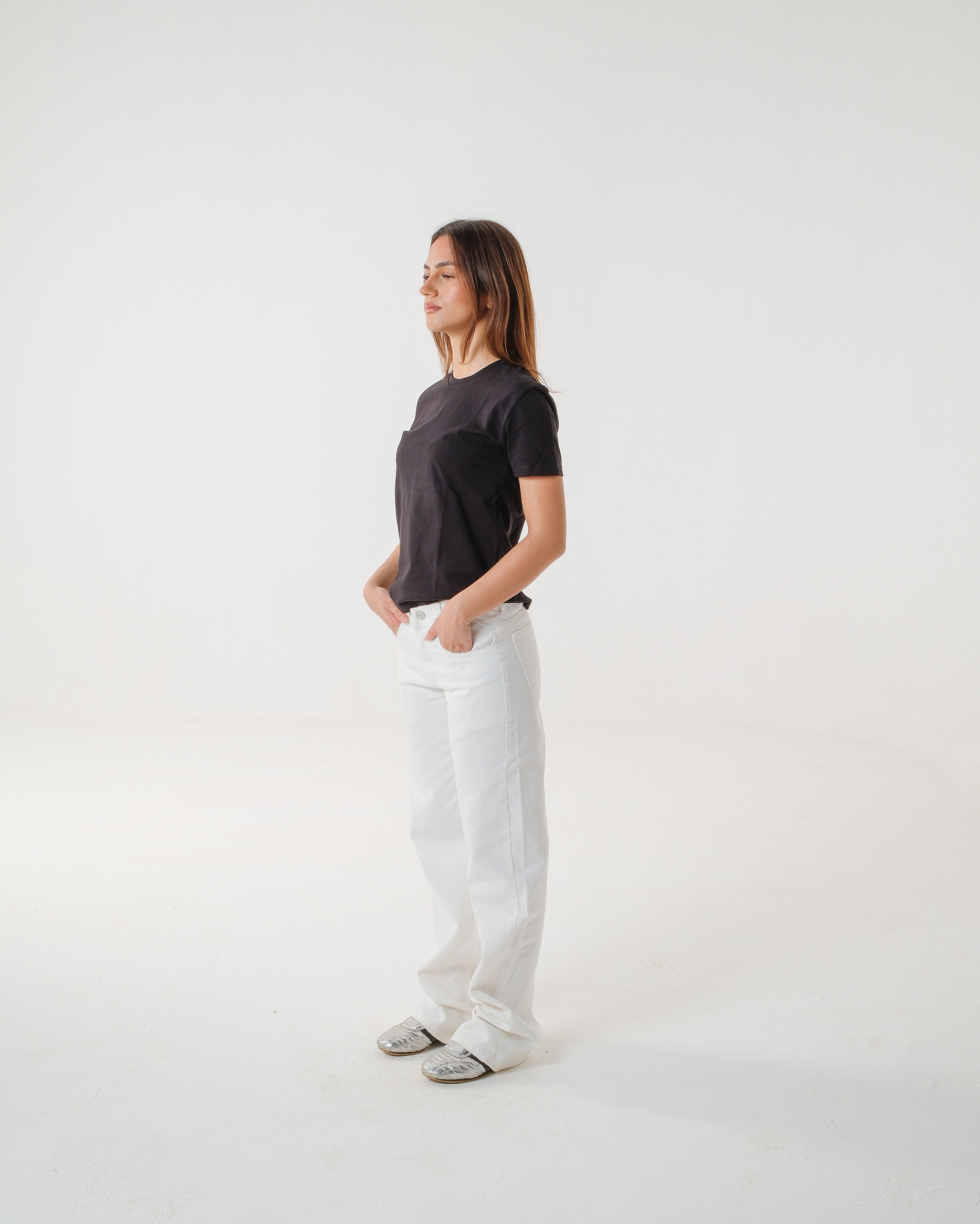 The Off-White Mid-Rise Straight Denim