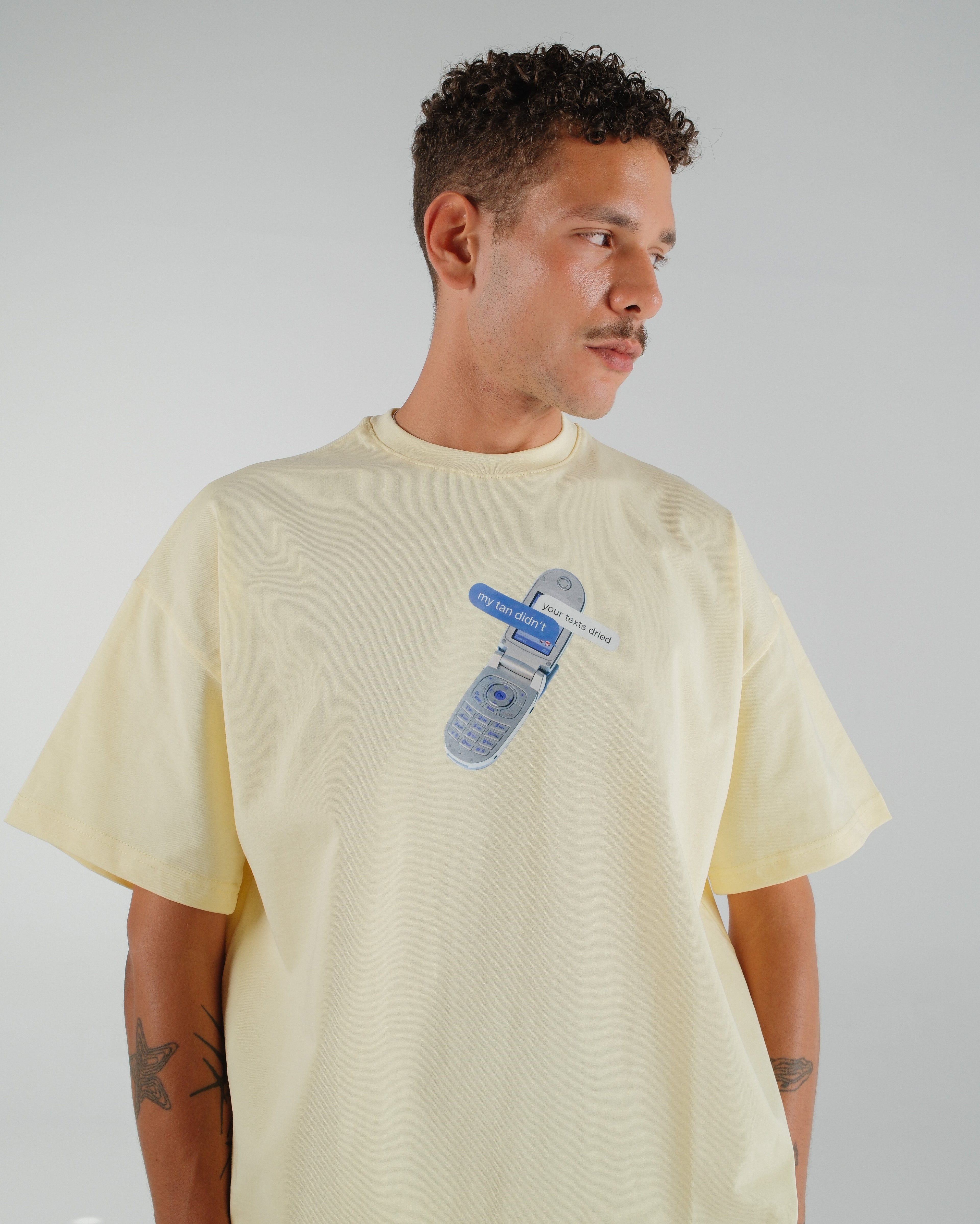 "Text Dried" Graphic T-shirt