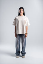Cream R2 Oversized tshirt