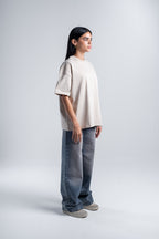 Cream R2 Oversized tshirt