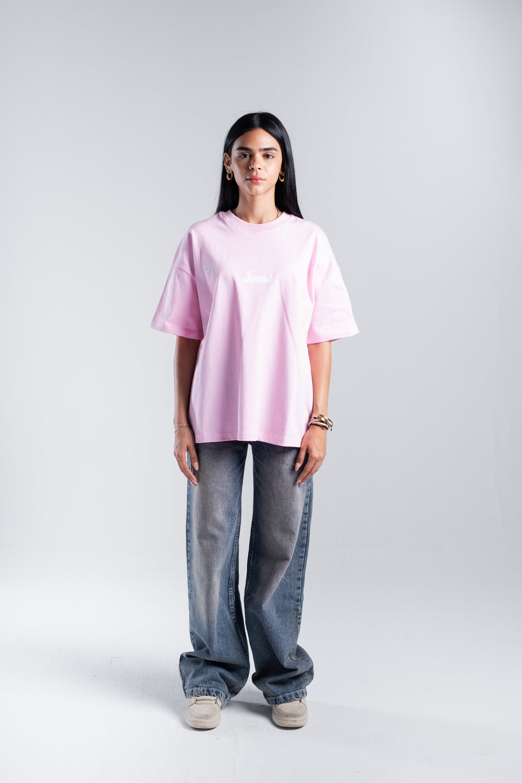 Baby Pink R1 Oversized tshirt