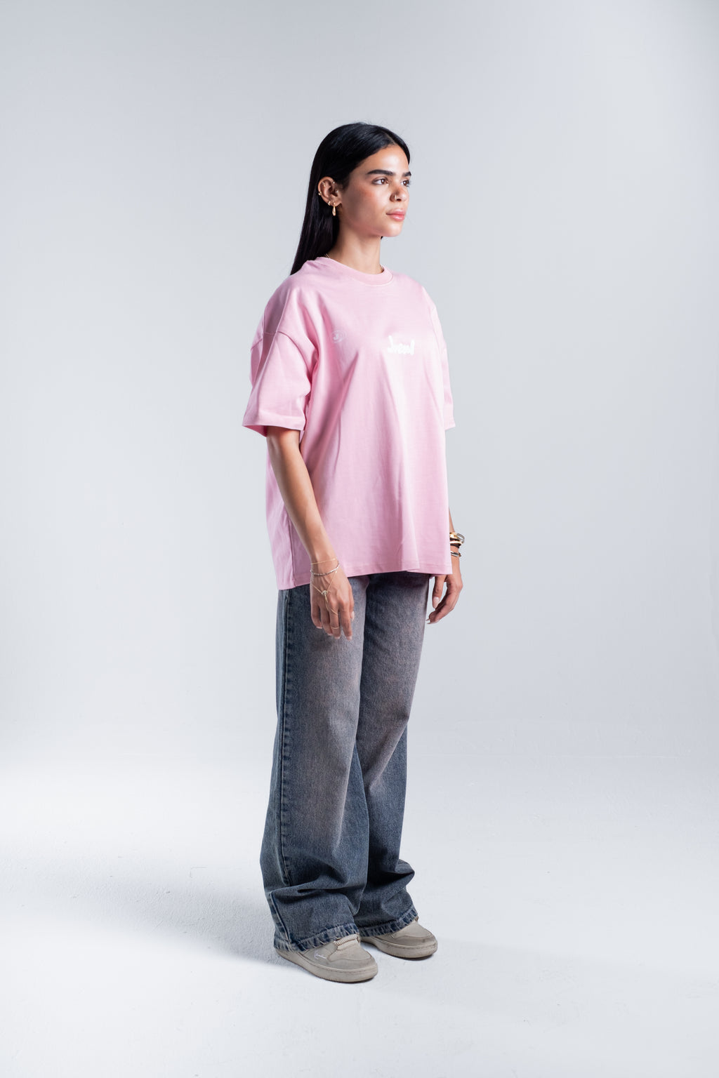 Baby Pink R1 Oversized tshirt