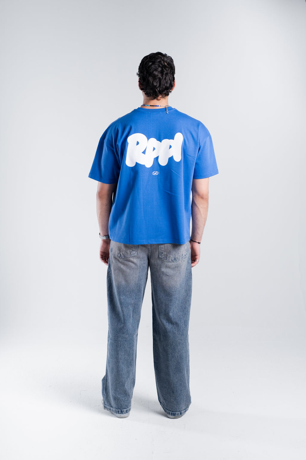 Blue R1 Oversized tshirt