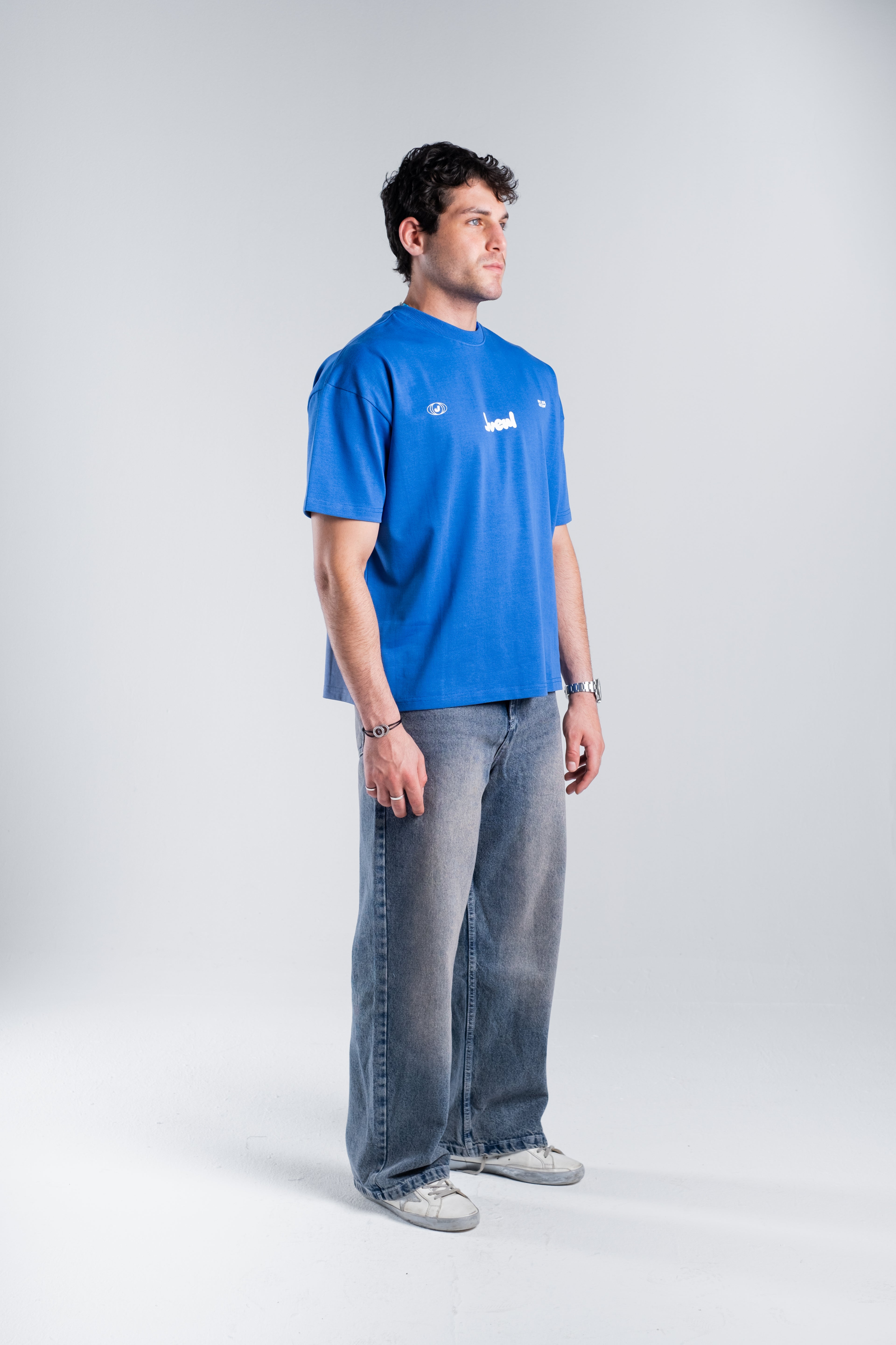 Blue R1 Oversized tshirt