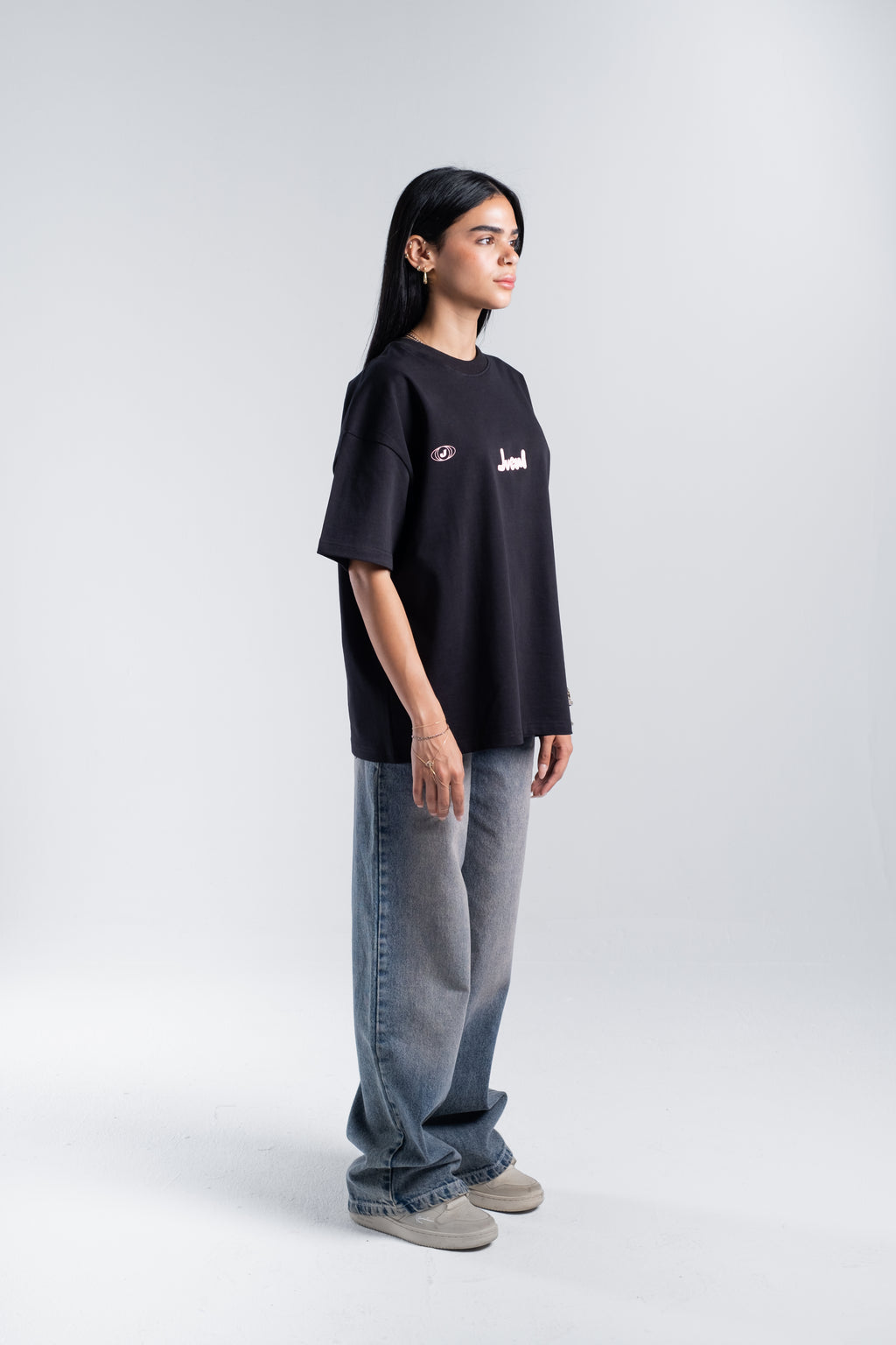 Black R1 Oversized tshirt