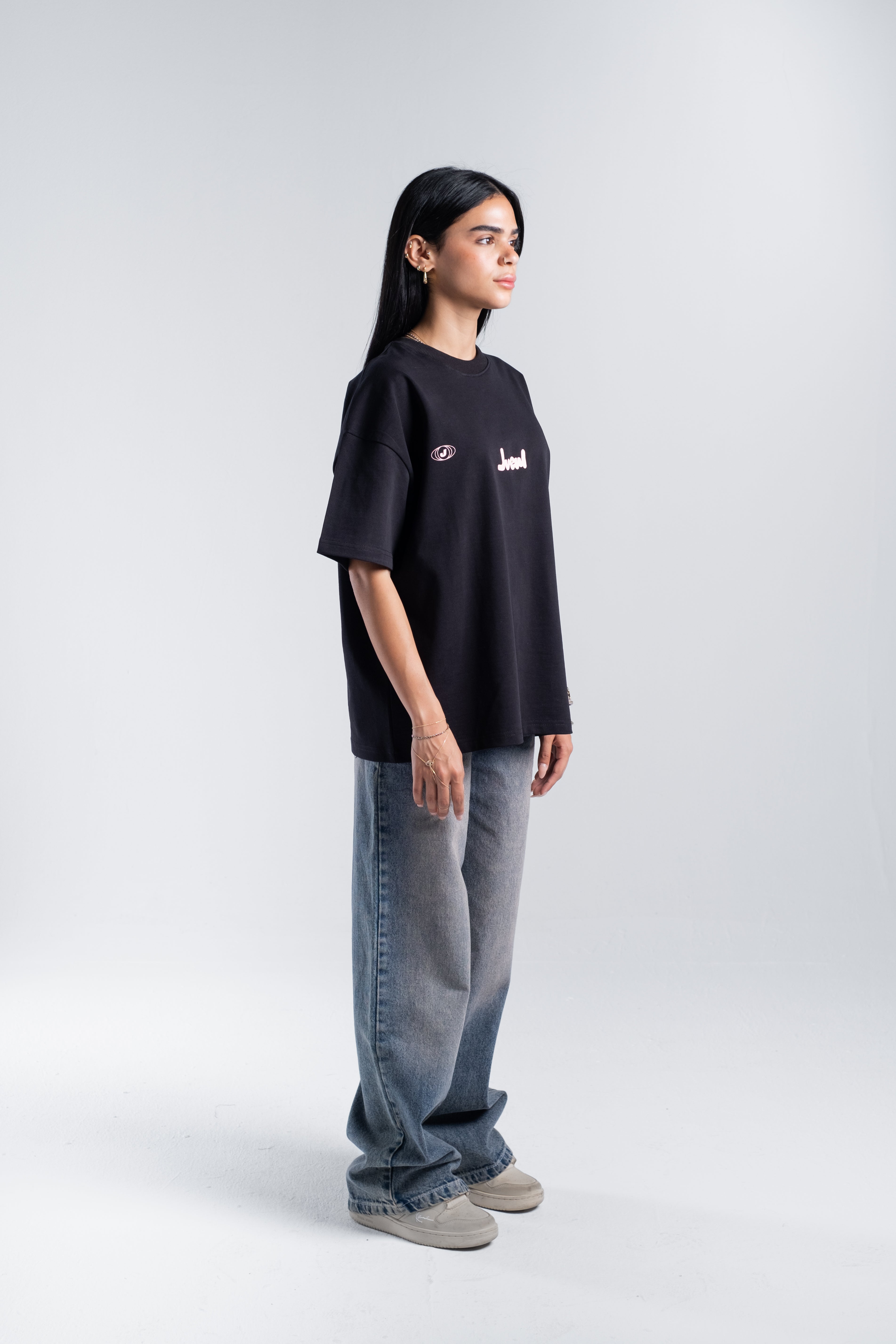 Black R1 Oversized tshirt