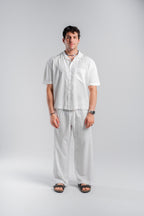 White Linen Pants