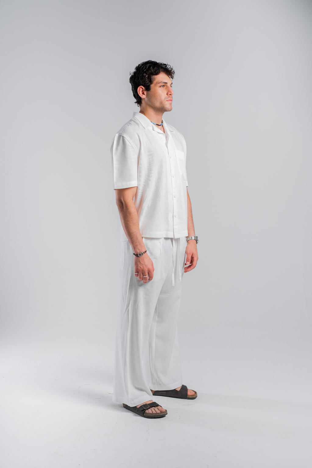 White Linen Pants