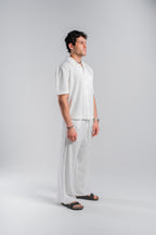 White Linen Pants
