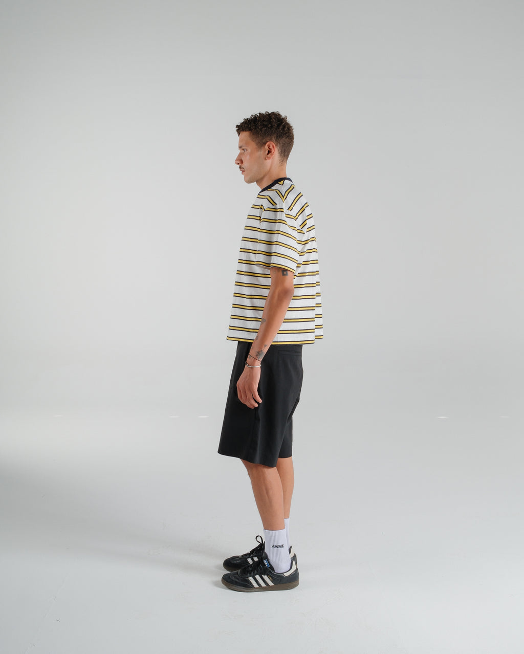 Honeycomb Unisex Striped T-shirt