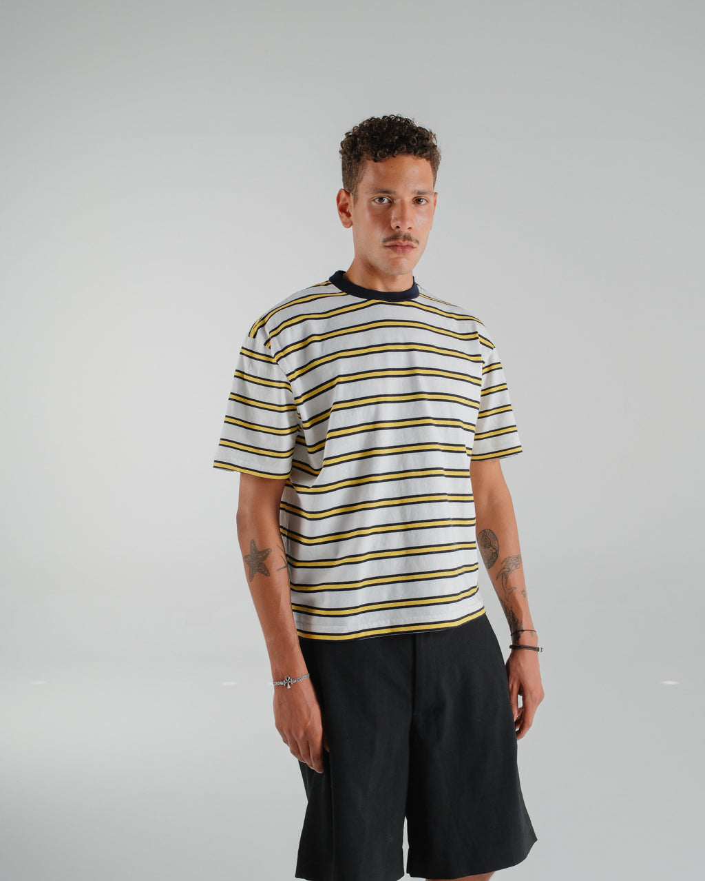 Honeycomb Unisex Striped T-shirt