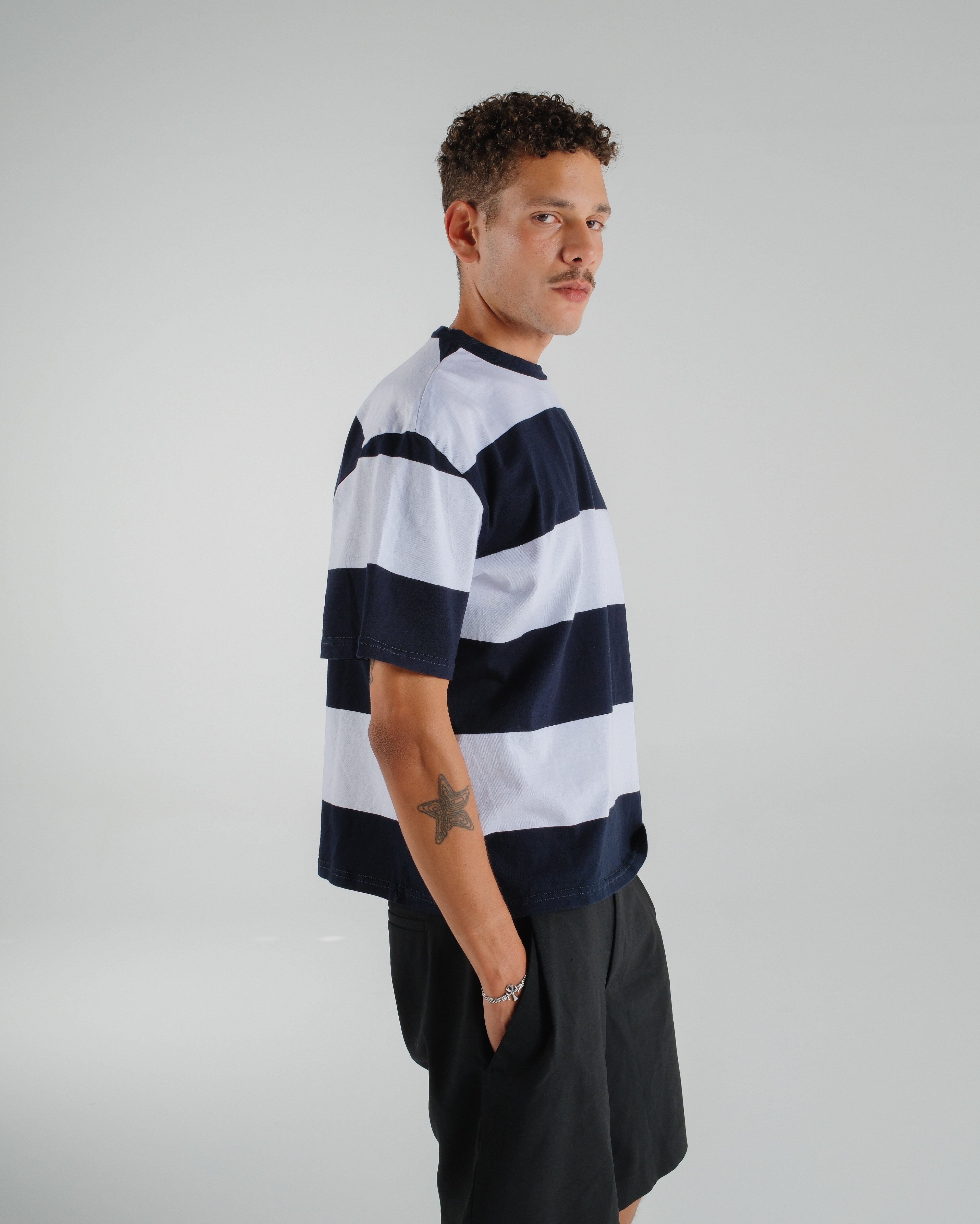 Submarine Unisex Striped T-shirt