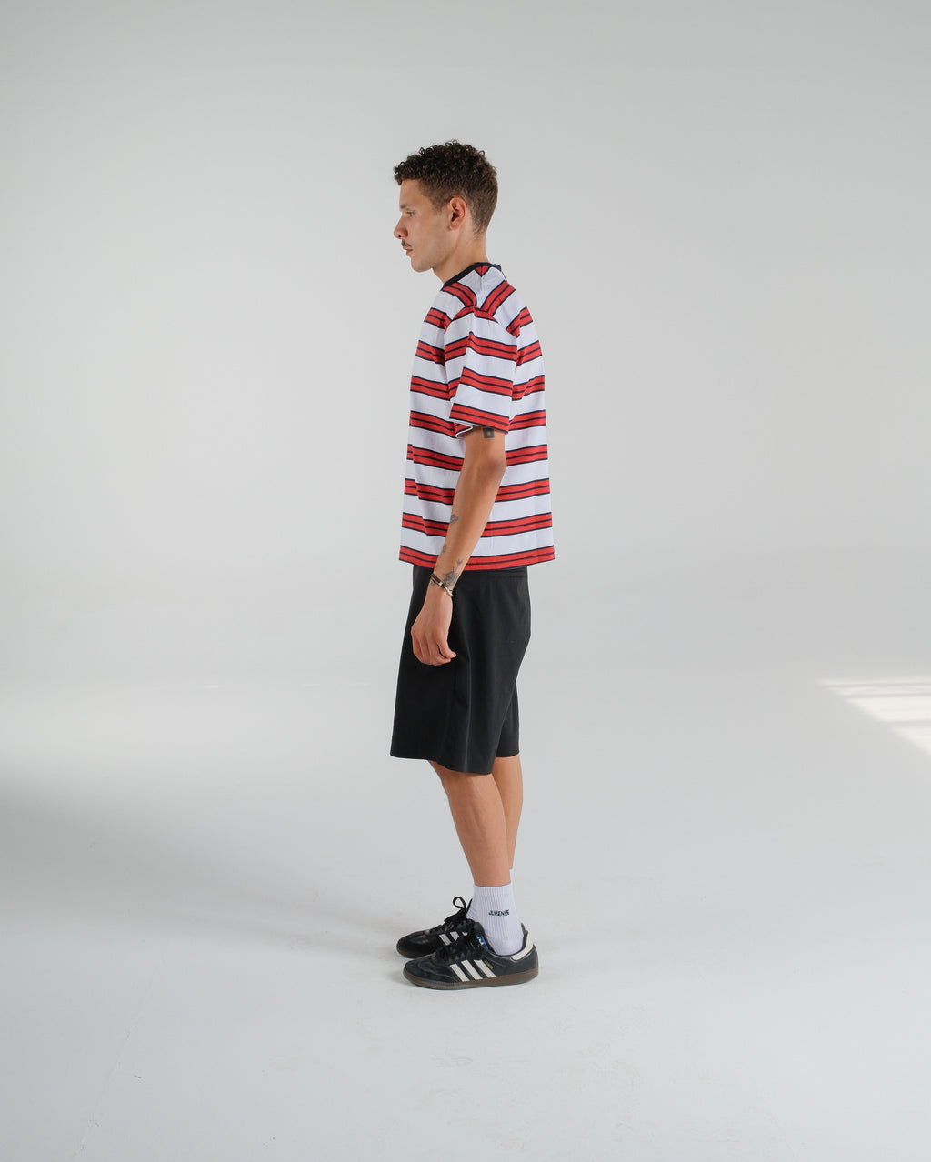 Strawberry Milk Unisex Striped T-shirt