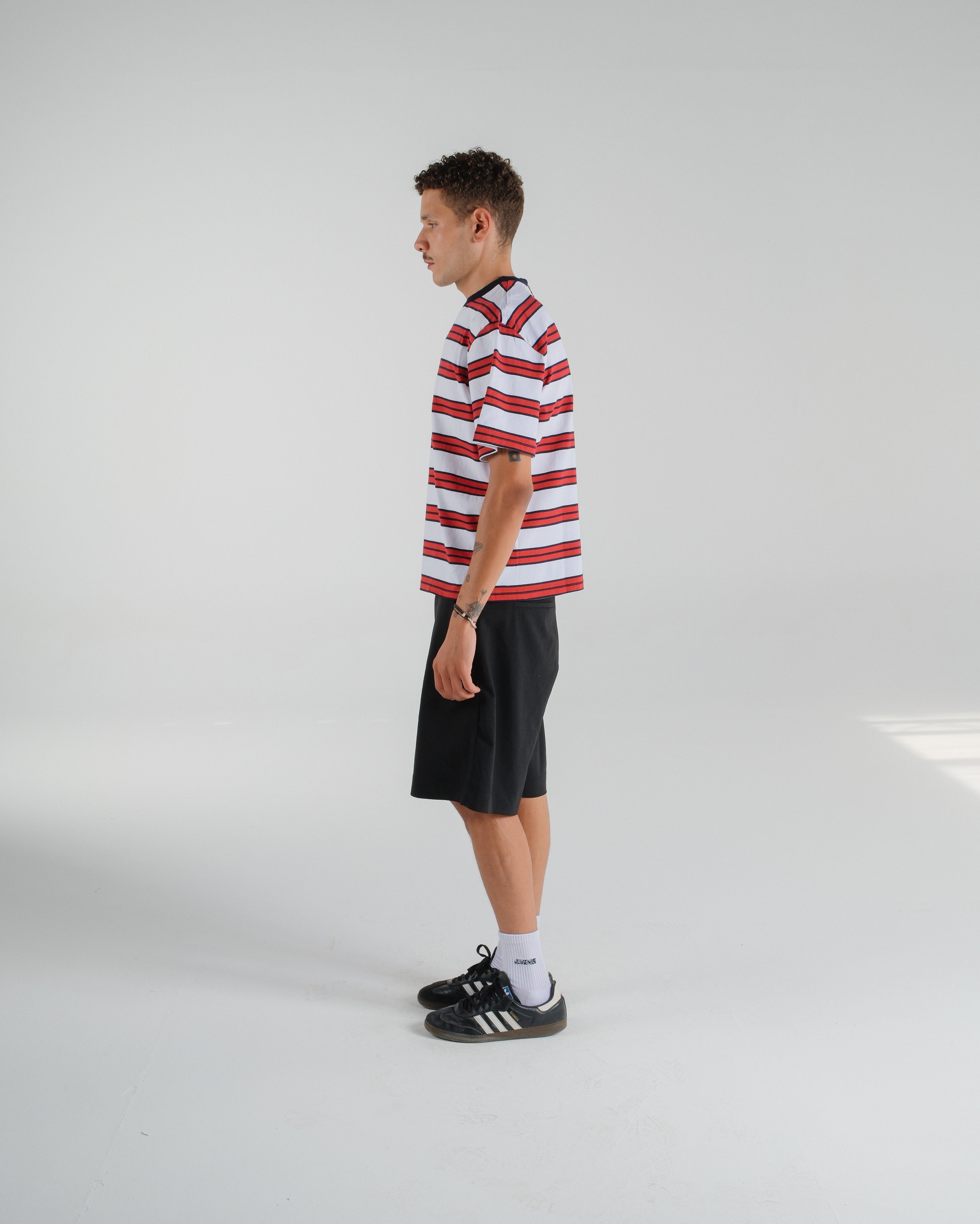 Strawberry Milk Unisex Striped T-shirt