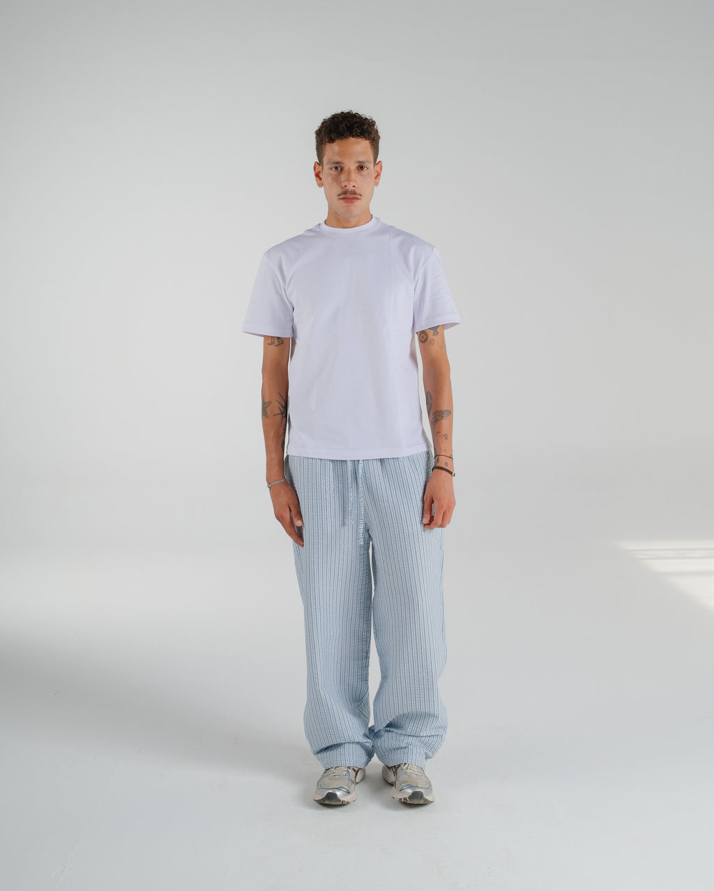 Skyline Striped Poplin Pants