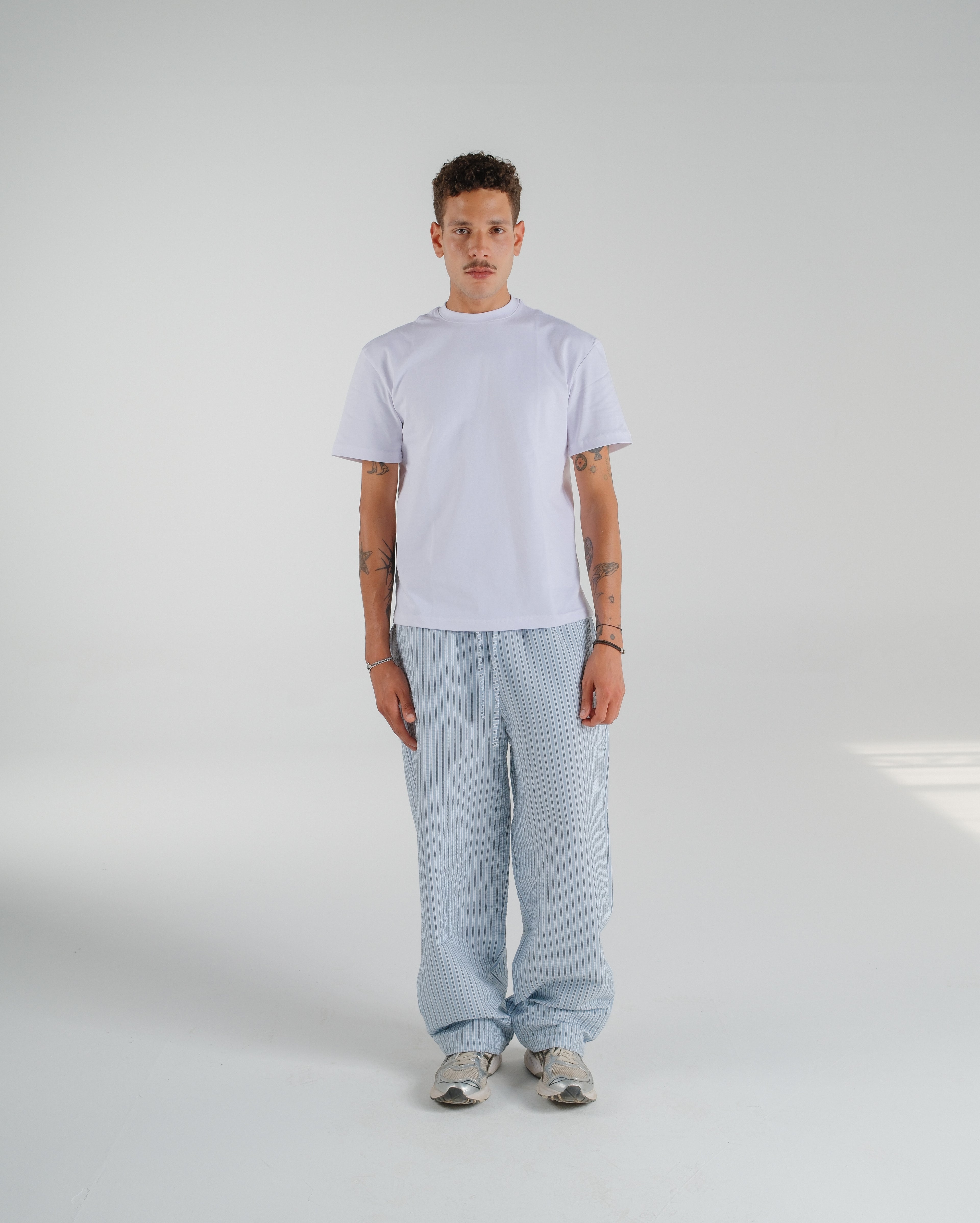 Skyline Striped Poplin Pants