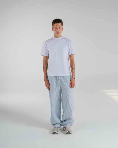 Skyline Striped Poplin Pants