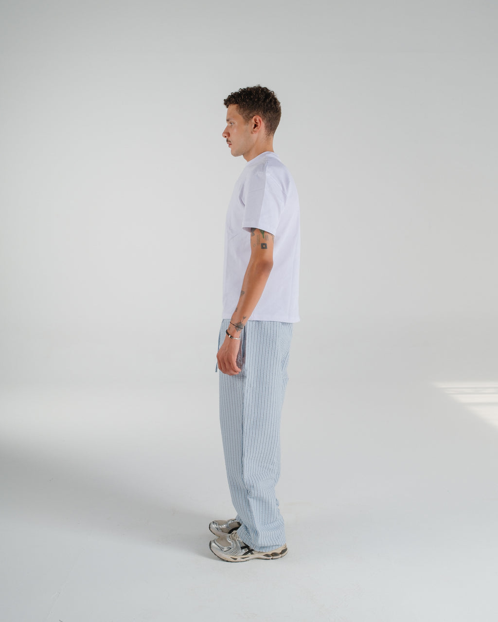 Skyline Striped Poplin Pants