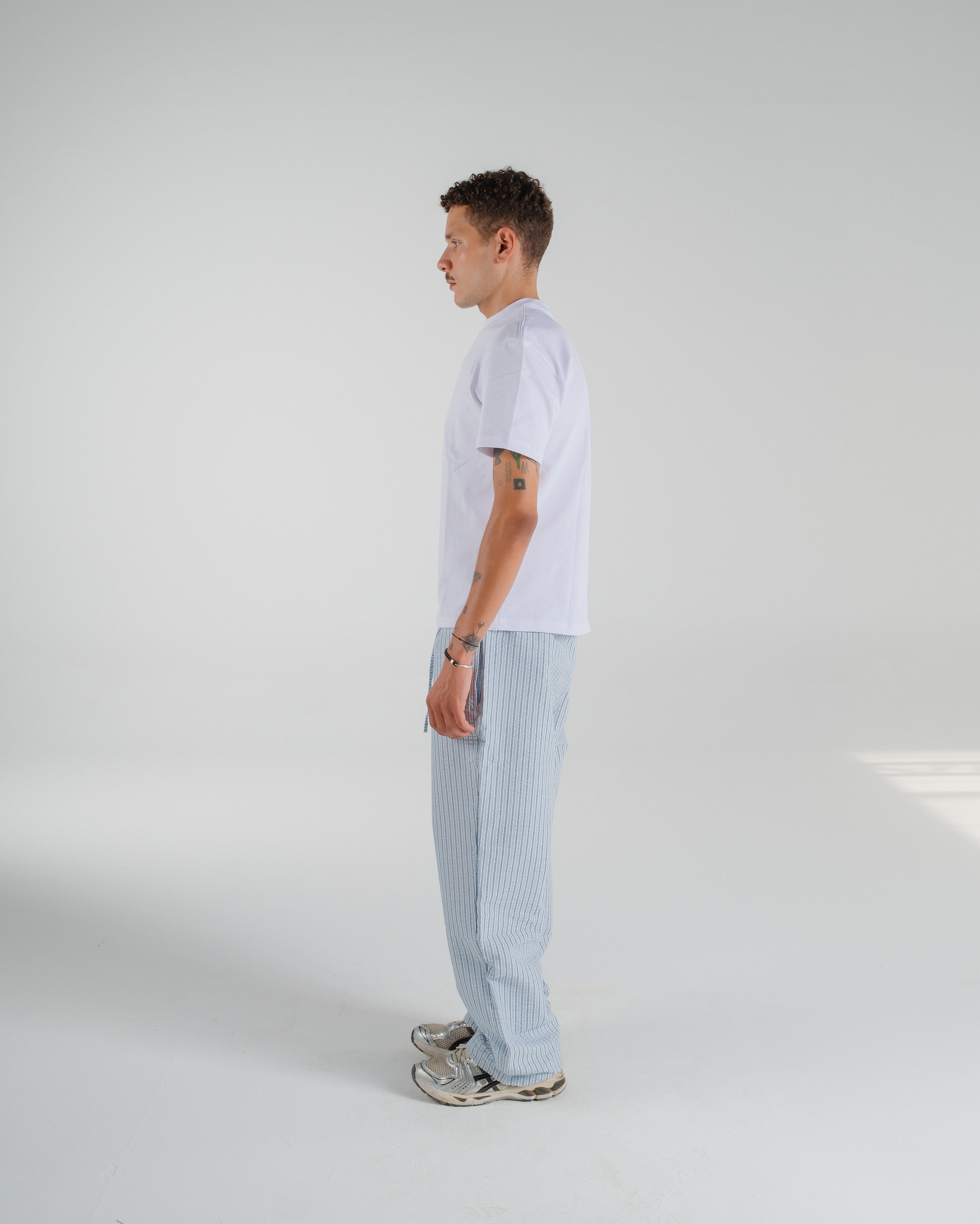 Skyline Striped Poplin Pants