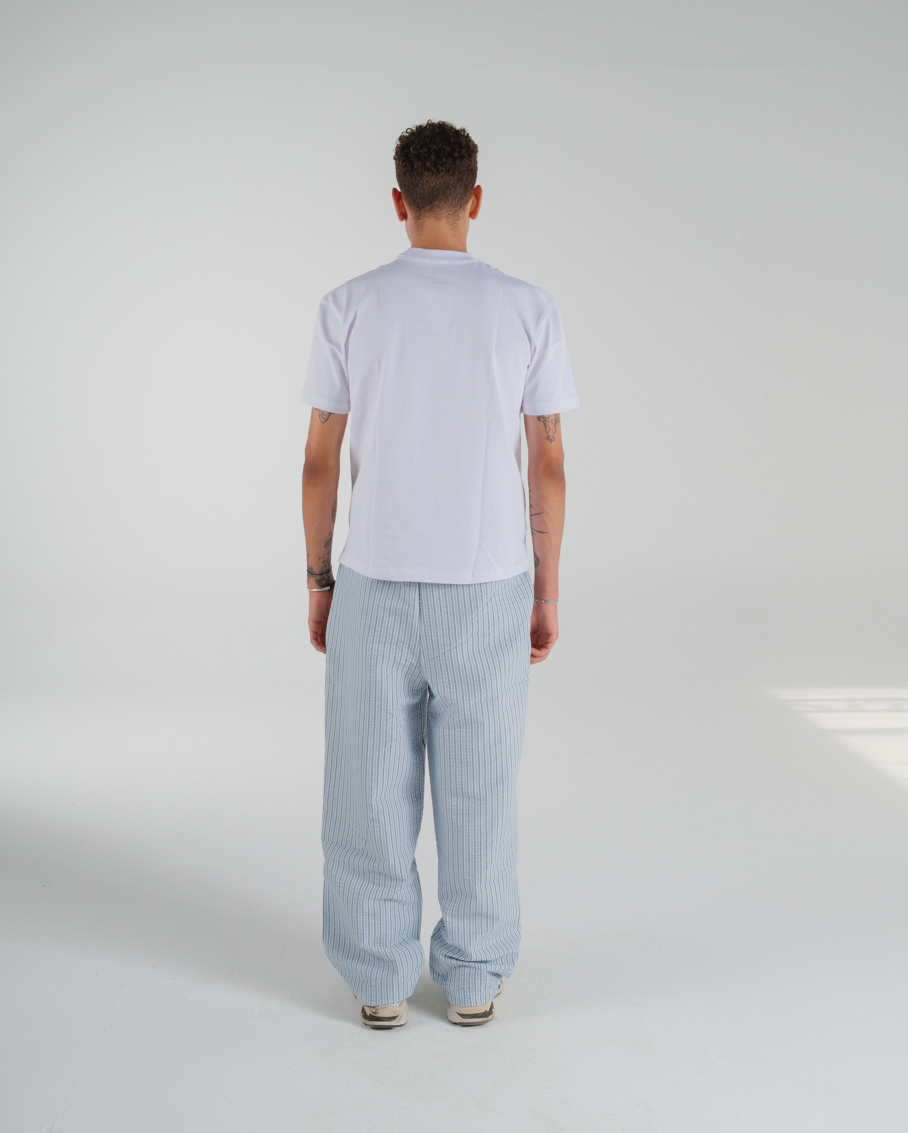 Skyline Striped Poplin Pants
