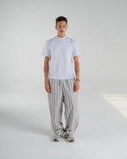 Mono Striped Poplin Pants