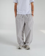 Mono Striped Poplin Pants