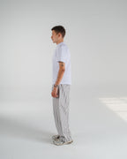 Mono Striped Poplin Pants