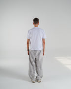 Mono Striped Poplin Pants
