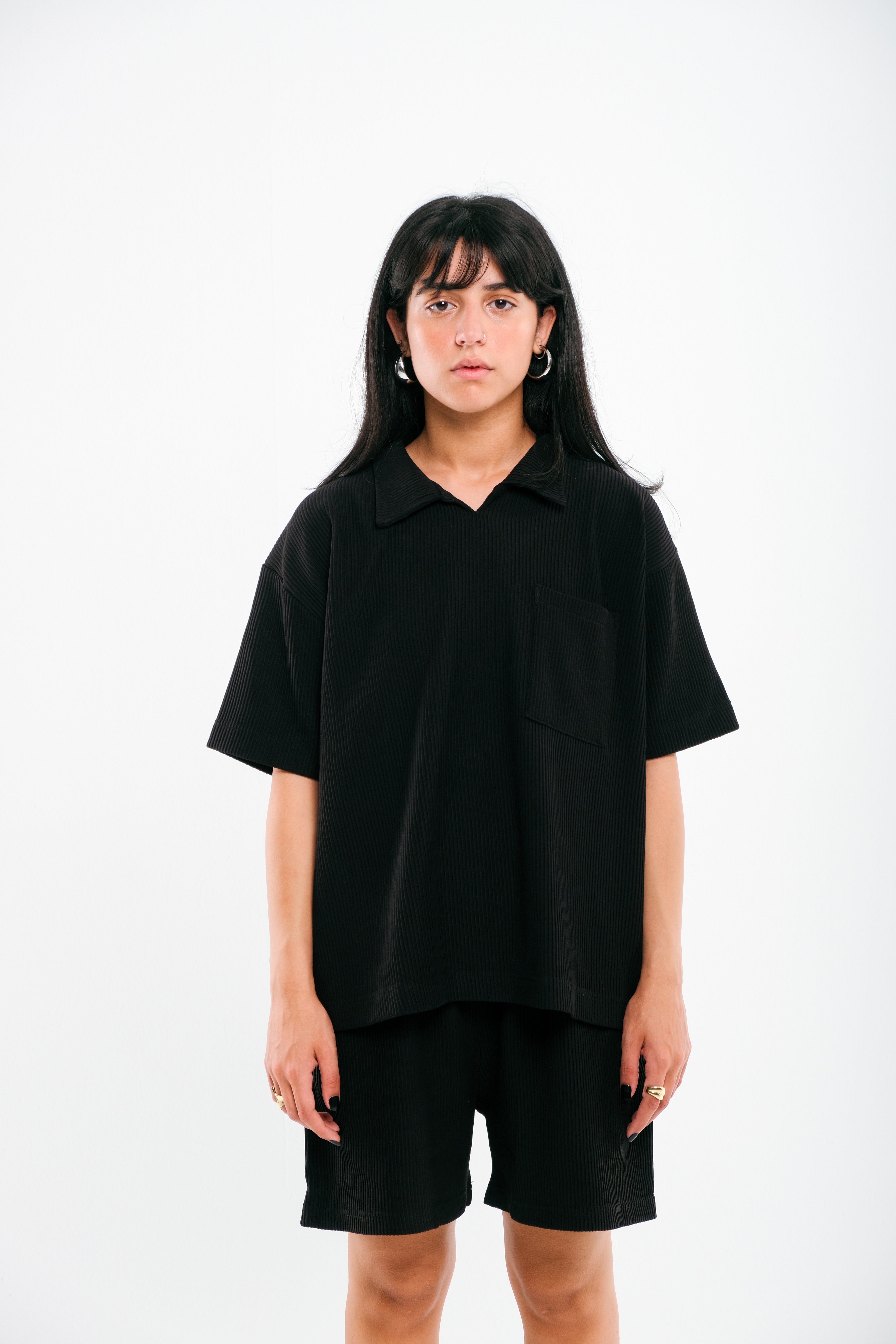 Black Drill Tshirt