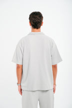 Grey Drill Tshirt