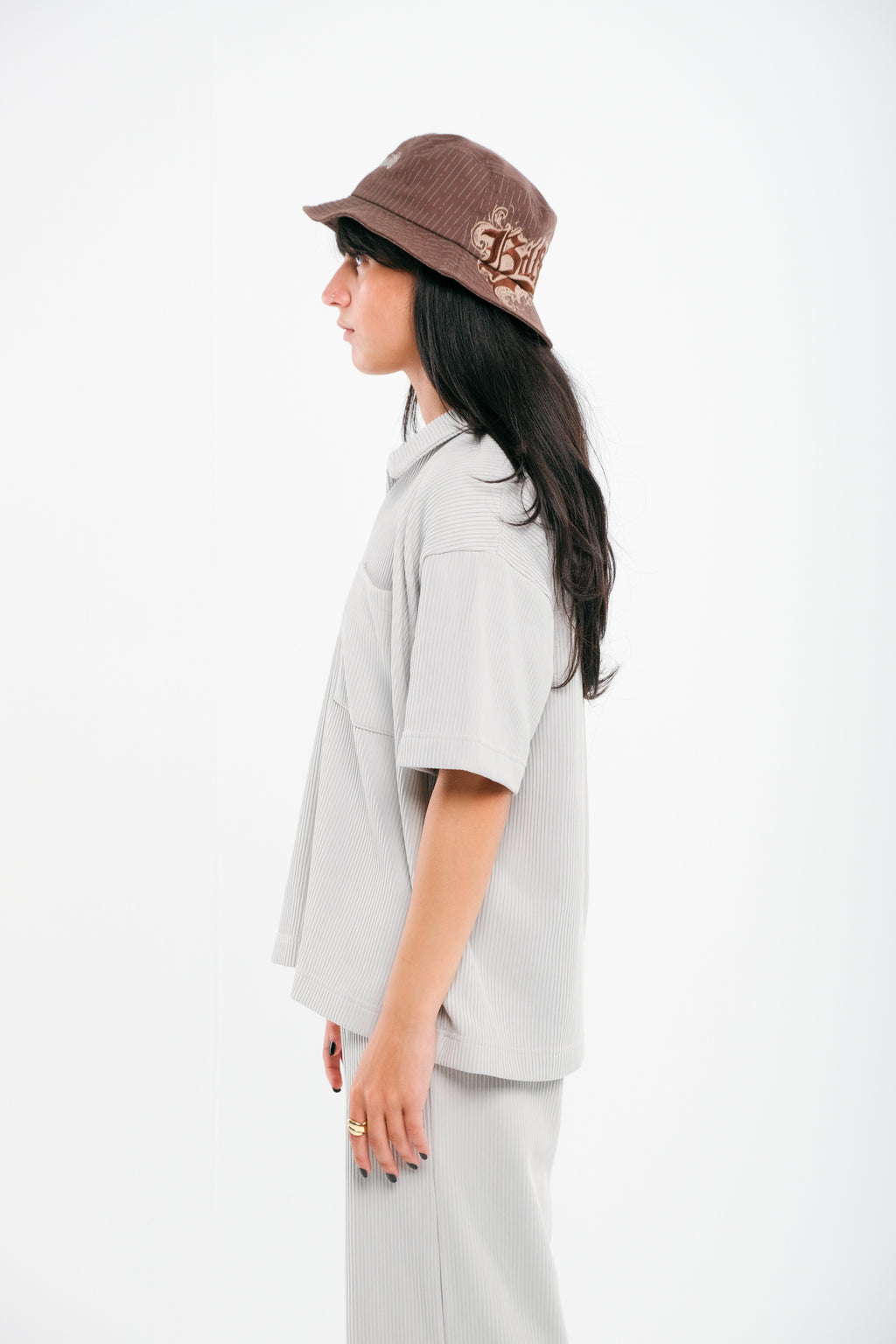 Grey Drill Tshirt