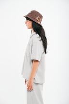 Grey Drill Tshirt