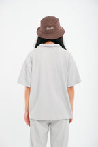 Grey Drill Tshirt