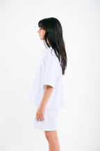 White Drill Tshirt