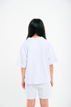 White Drill Tshirt