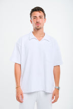 White Drill Tshirt