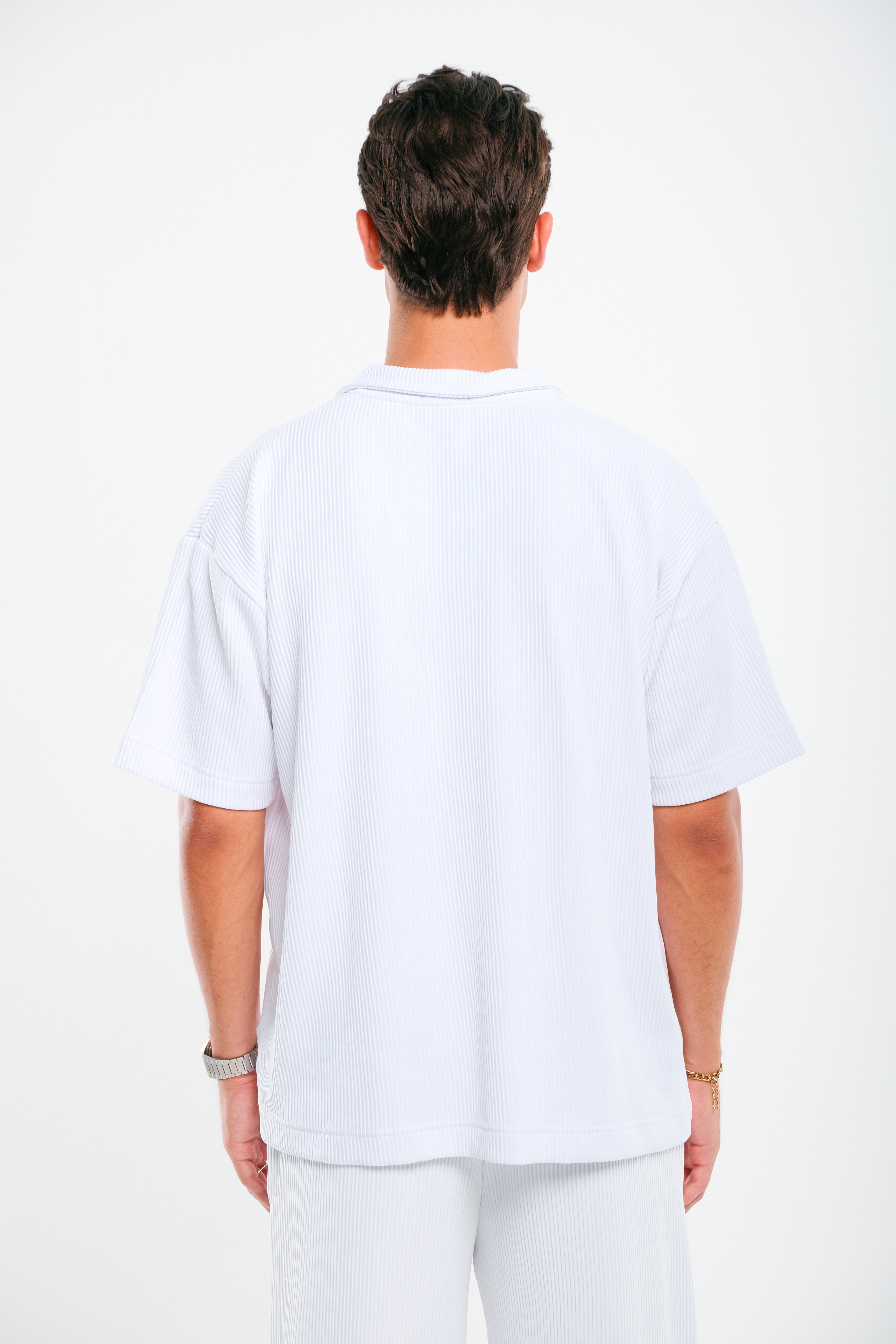 White Drill Tshirt