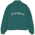 JUVENILE Signature Half Zip in Teal Green