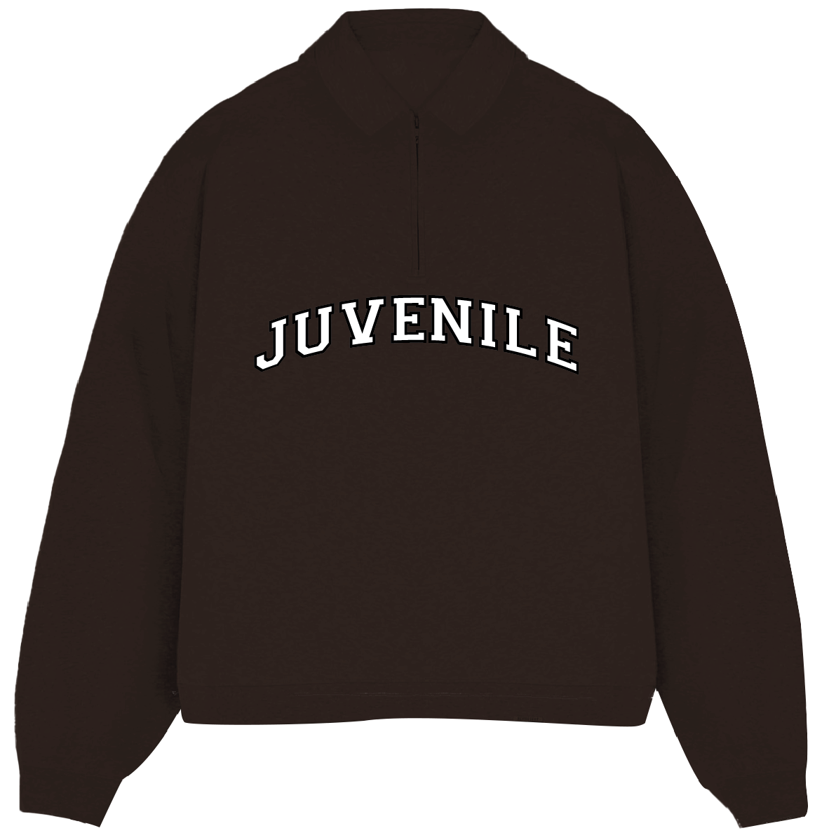 JUVENILE Signature Half Zip in Brown