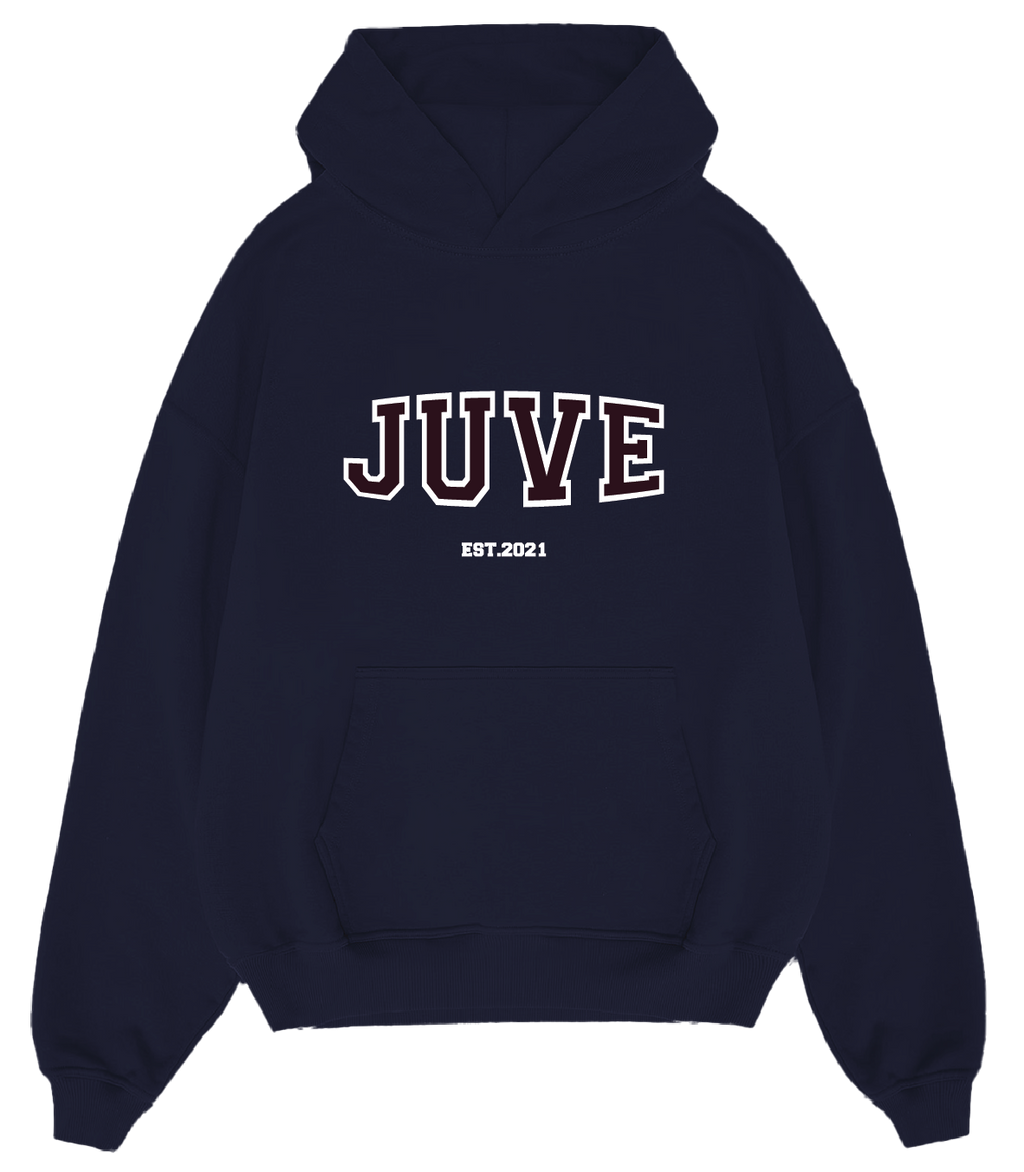 JUVE Signature Hoodie in Midnight Blue