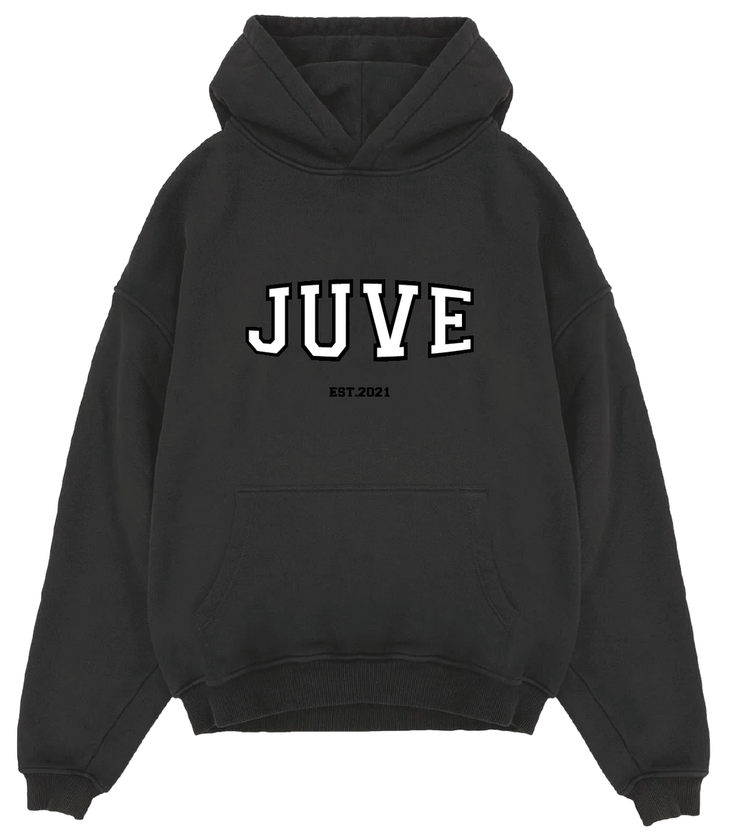 JUVE Signature Hoodie in Dark Gray