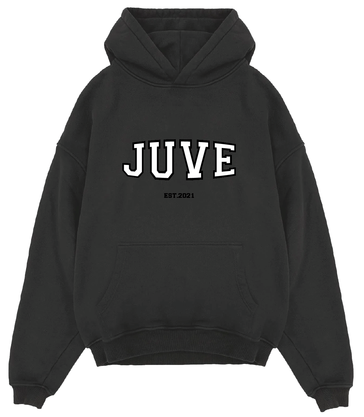 JUVE Signature Hoodie in Dark Gray
