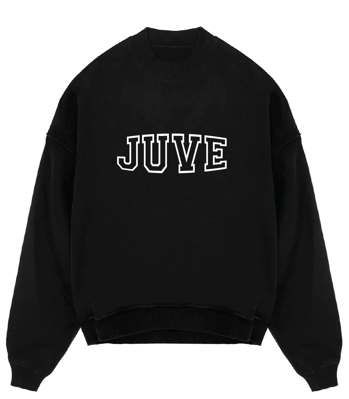 JUVE Signature Crewneck in Black