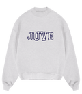 JUVE Signature Crewneck in Light Gray Melange
