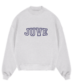 JUVE Signature Crewneck in Light Gray Melange