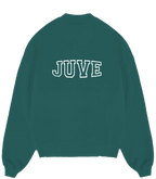 JUVE Signature Crewneck in Teal Green