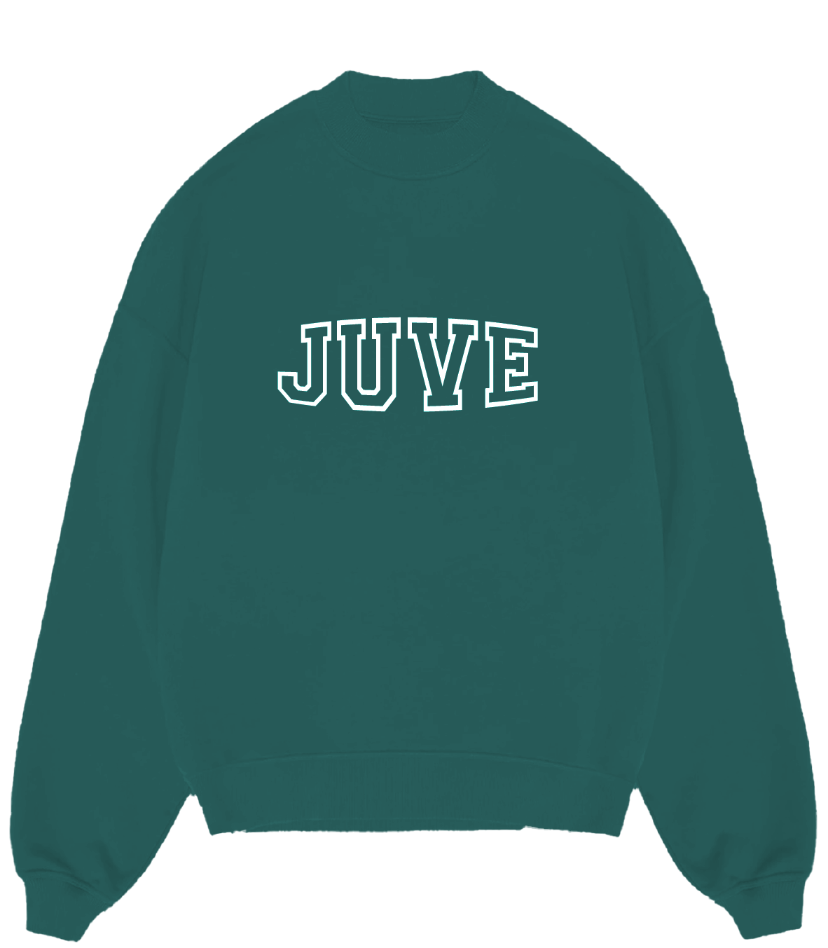 JUVE Signature Crewneck in Teal Green