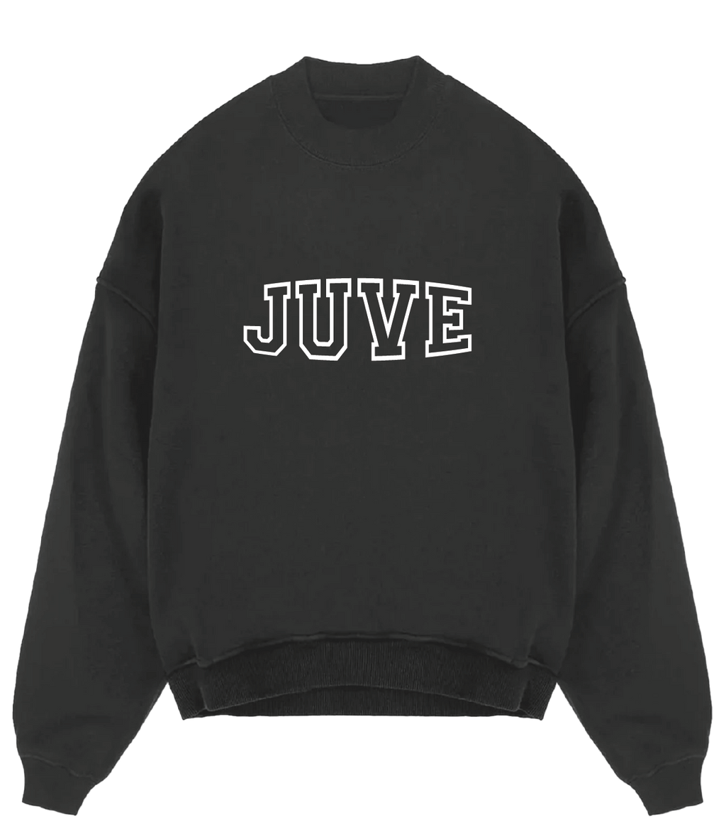 JUVE Signature Crewneck in Dark Gray