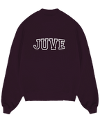 JUVE Signature Crewneck in Dark Cherry
