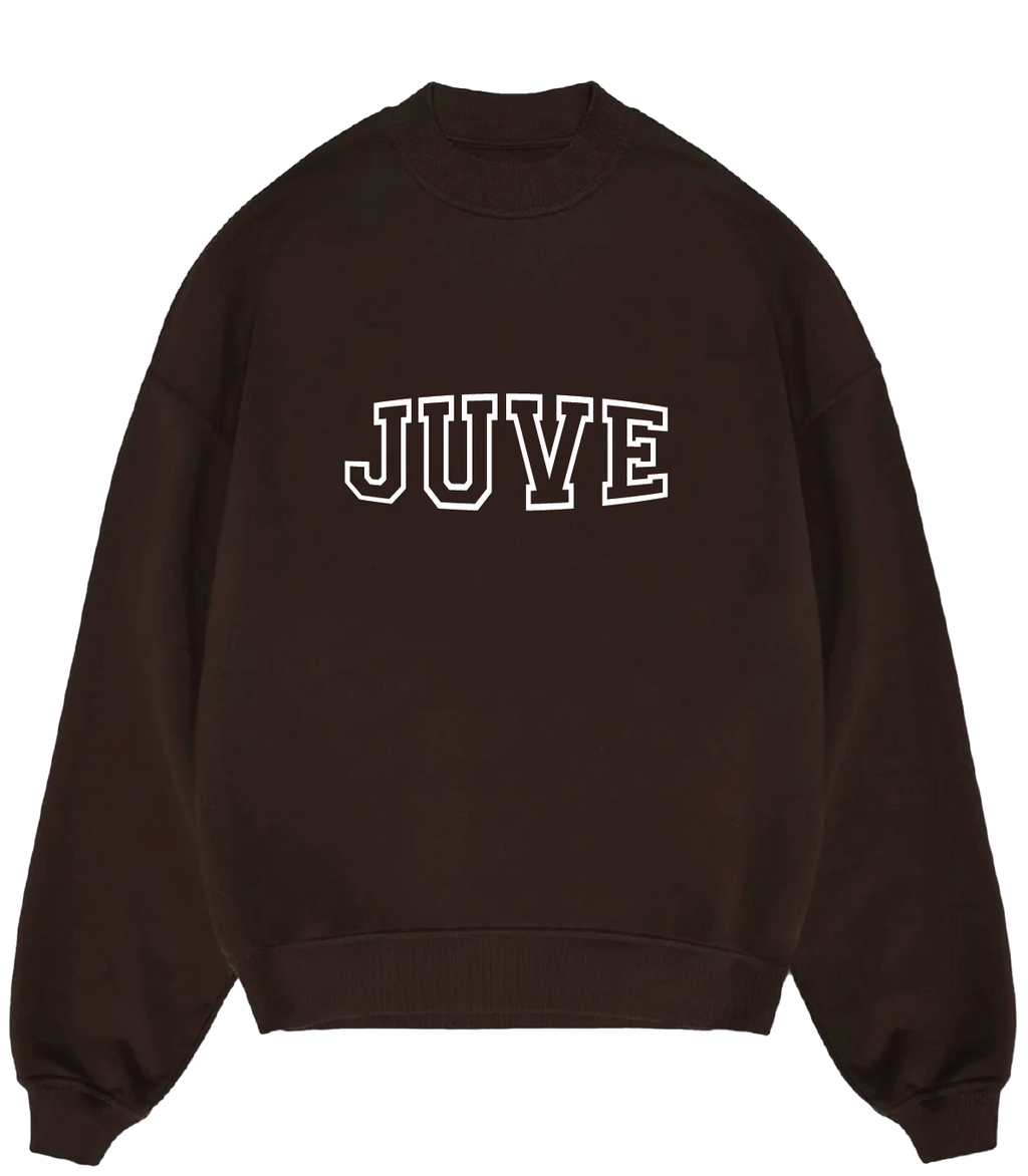 JUVE Signature Crewneck in Brown